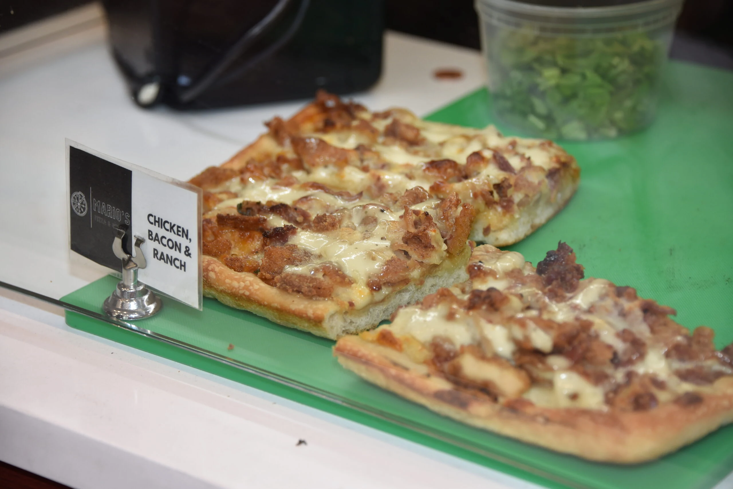 Chicken bacon ranch pizza