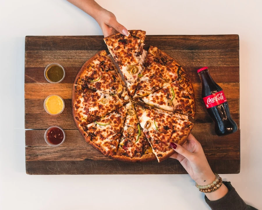 Specialty pizza slices